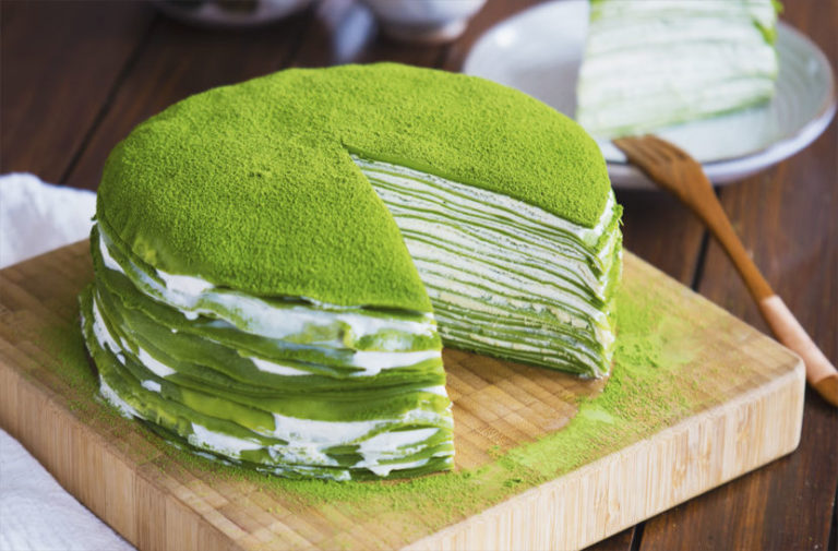 غوغای کیک چای سبز ژاپنی در بریتانیا