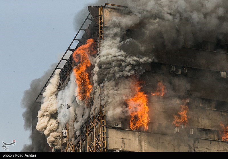 علت اصلی آتش‌سوزی در ساختمان پلاسکو اعلام شد