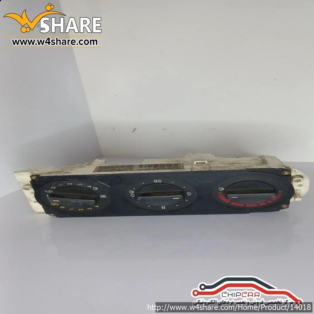 کنترلر سیستم تهویه خودرو (کنترل HVAC) با سه ولوم