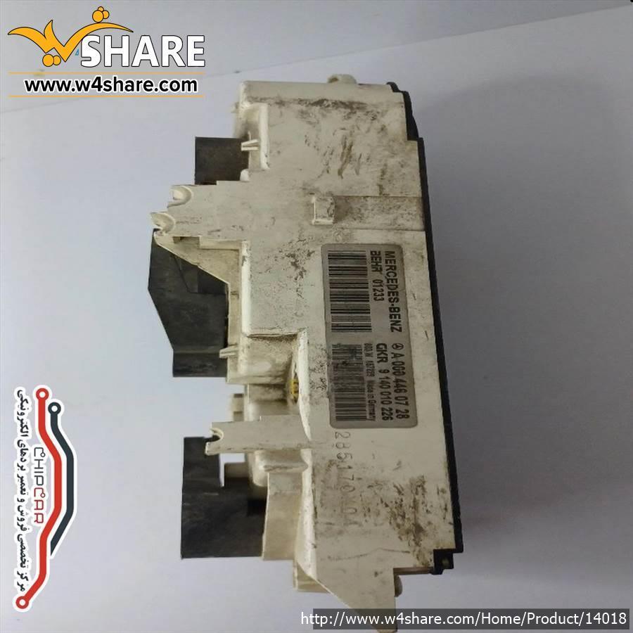 کنترلر سیستم تهویه خودرو (کنترل HVAC) با سه ولوم